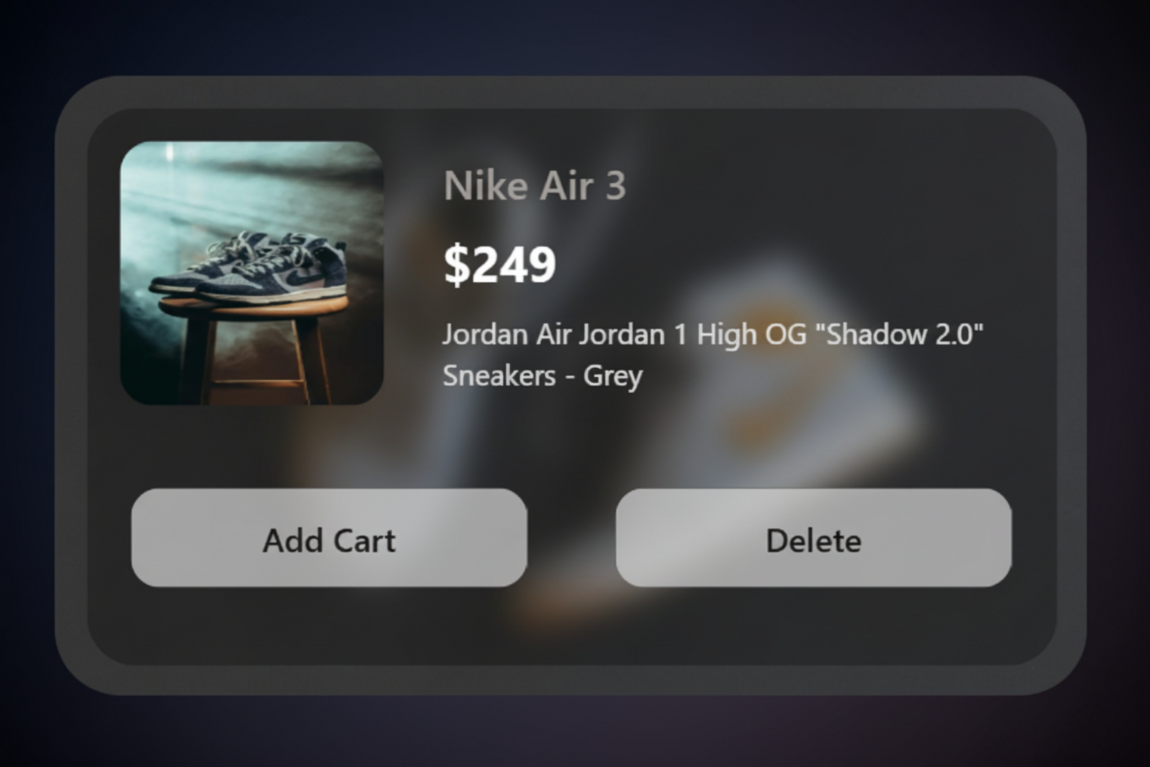 Illustrative image for Expandable Card components, An iphone style expandable card