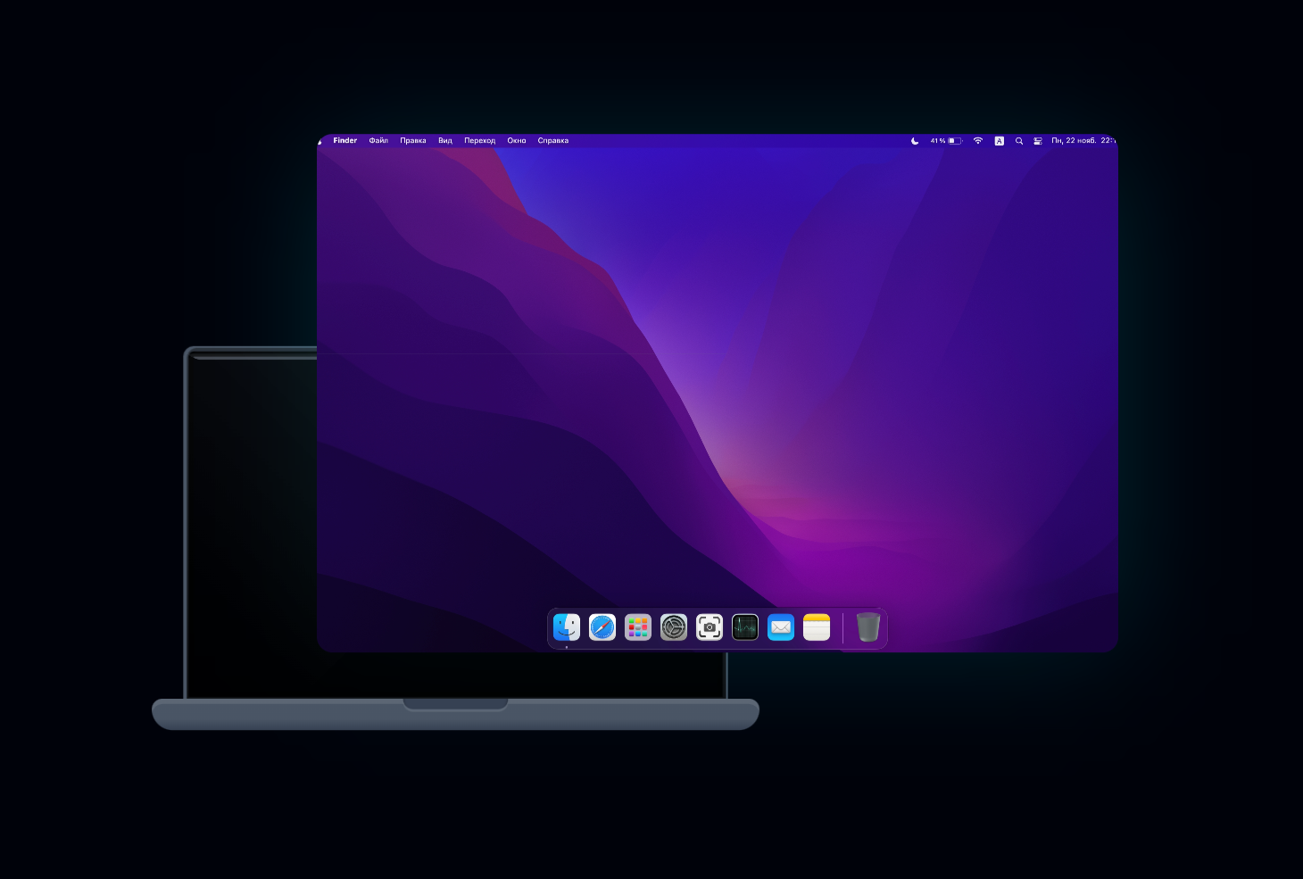 Illustrative image for Scrolling Macbook components, Scrolling macbook with hover effect